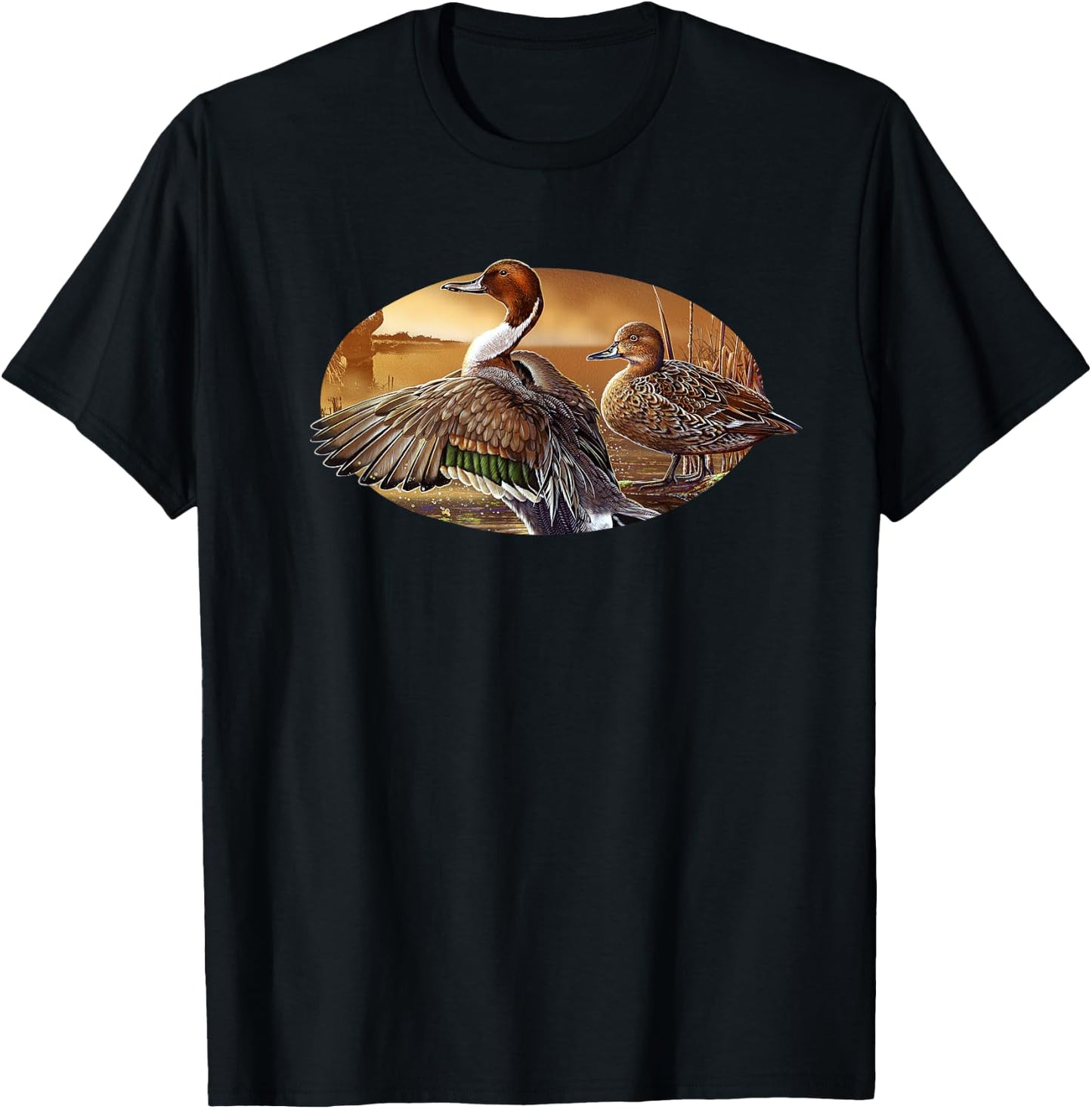Pintail Duck shirt T-Shirt - T-Shirt | Black