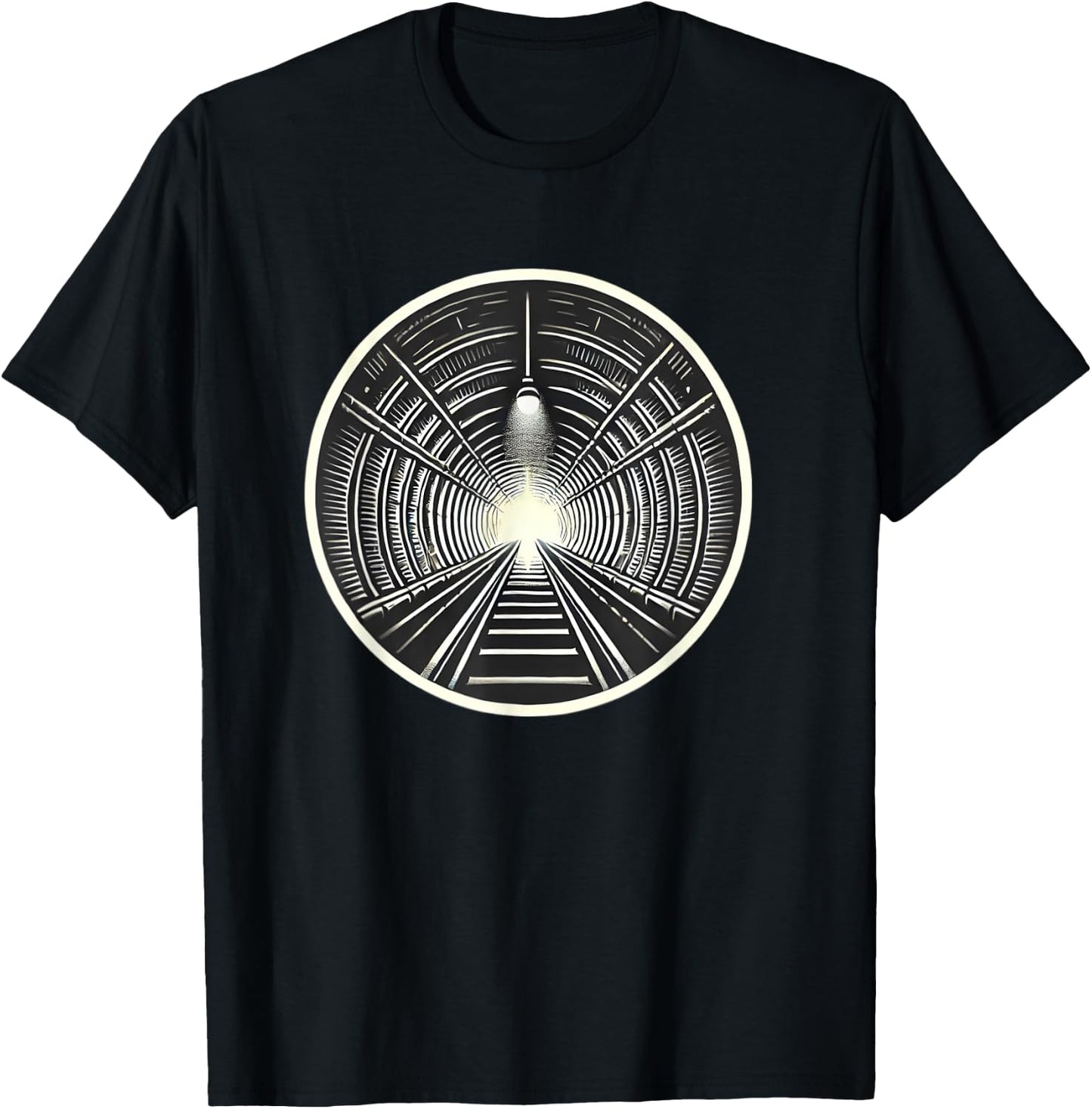 Tunnel Vision Urban Exploration T-Shirt - T-Shirt | Black