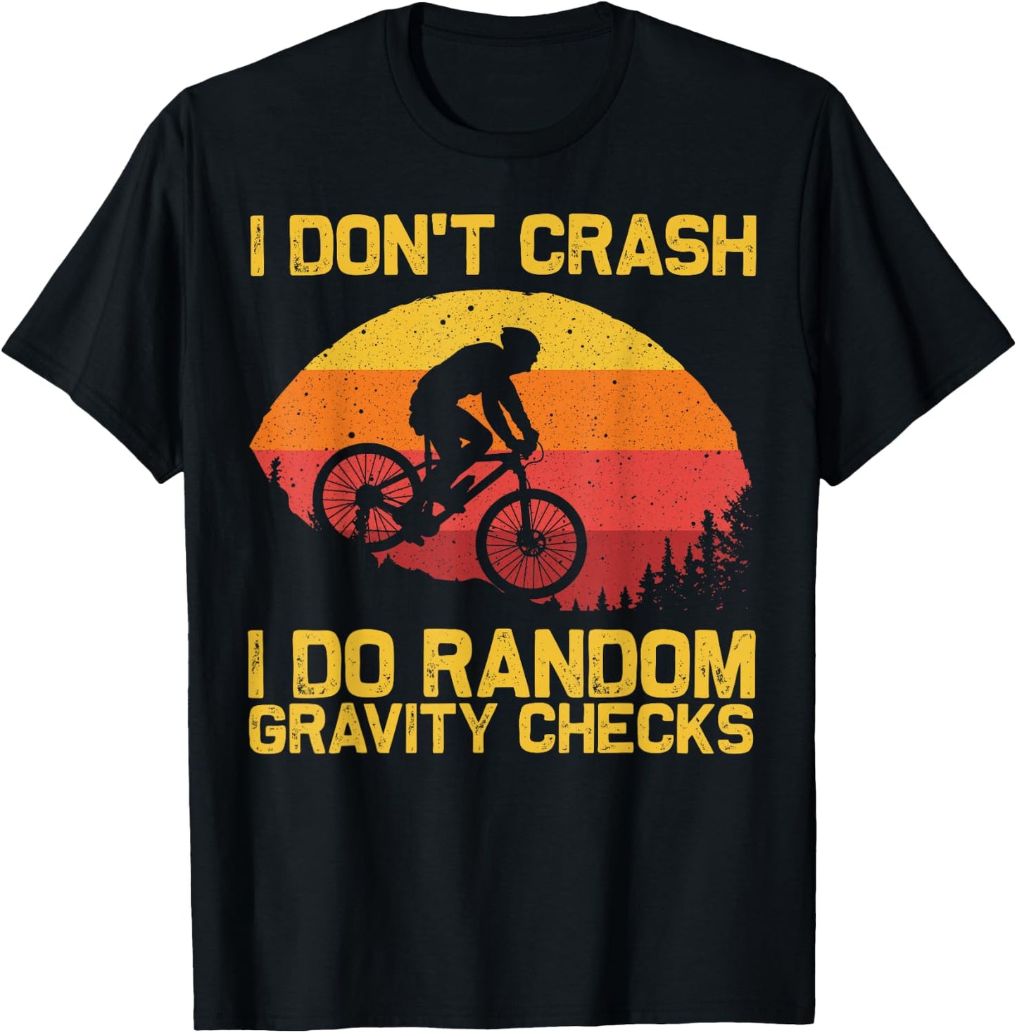 Cool Mountain Biking Women Biker MTB Bicycle Bike T-Shirt - T-Shirt | Black