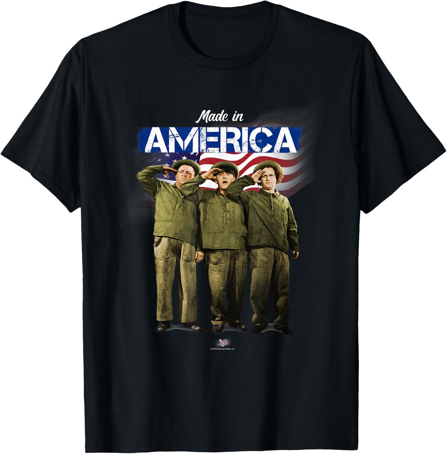 VTV- The Three Stooges: Made in America T-Shirt - T-Shirt | Black
