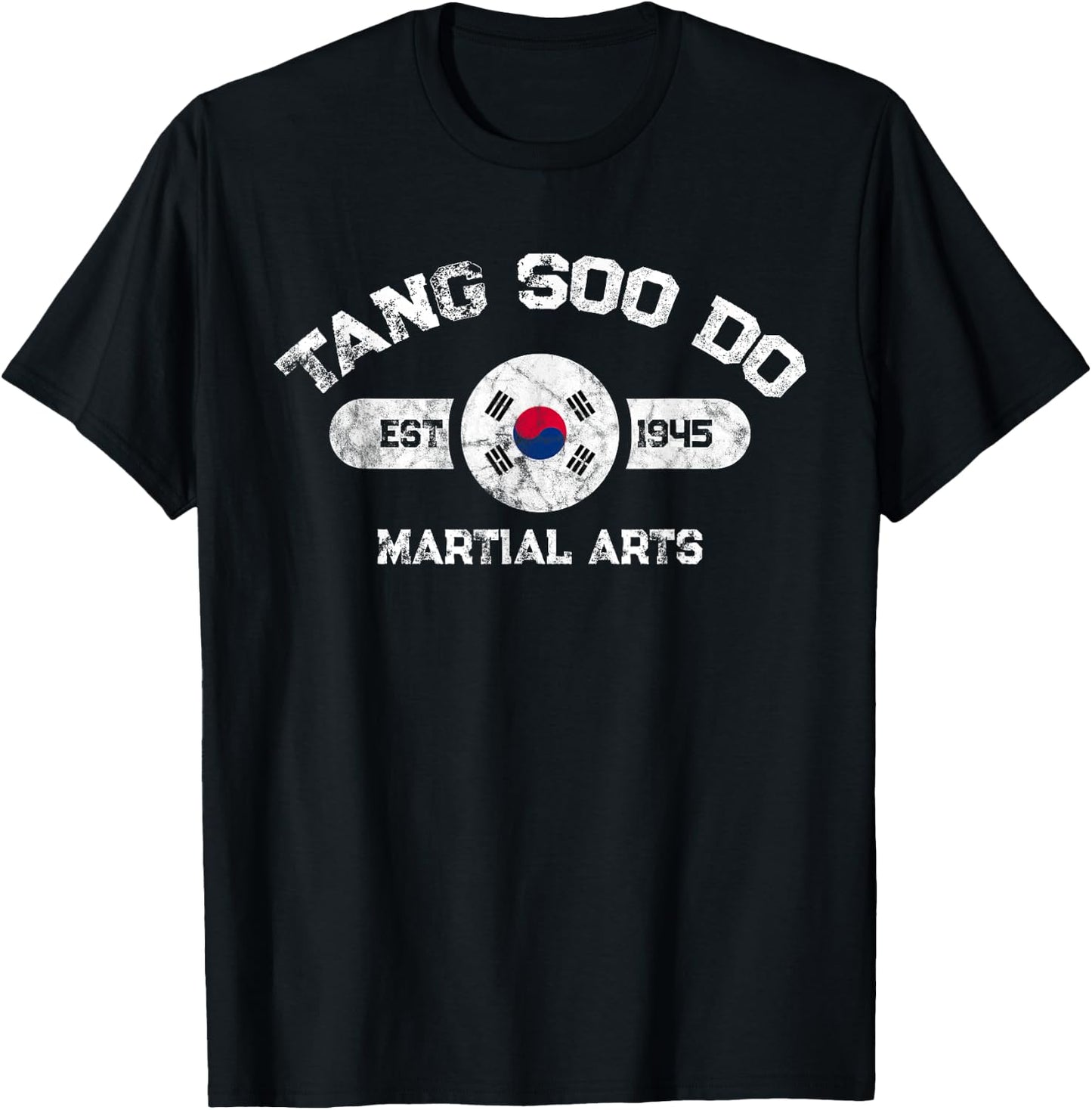 Tang Soo Do Established 1945 Martial Arts Gift T-Shirt - T-Shirt | Black