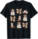 Coquette Bow Spooky Funny Ghost Cowboy Western Halloween T-Shirt - T-Shirt | Black