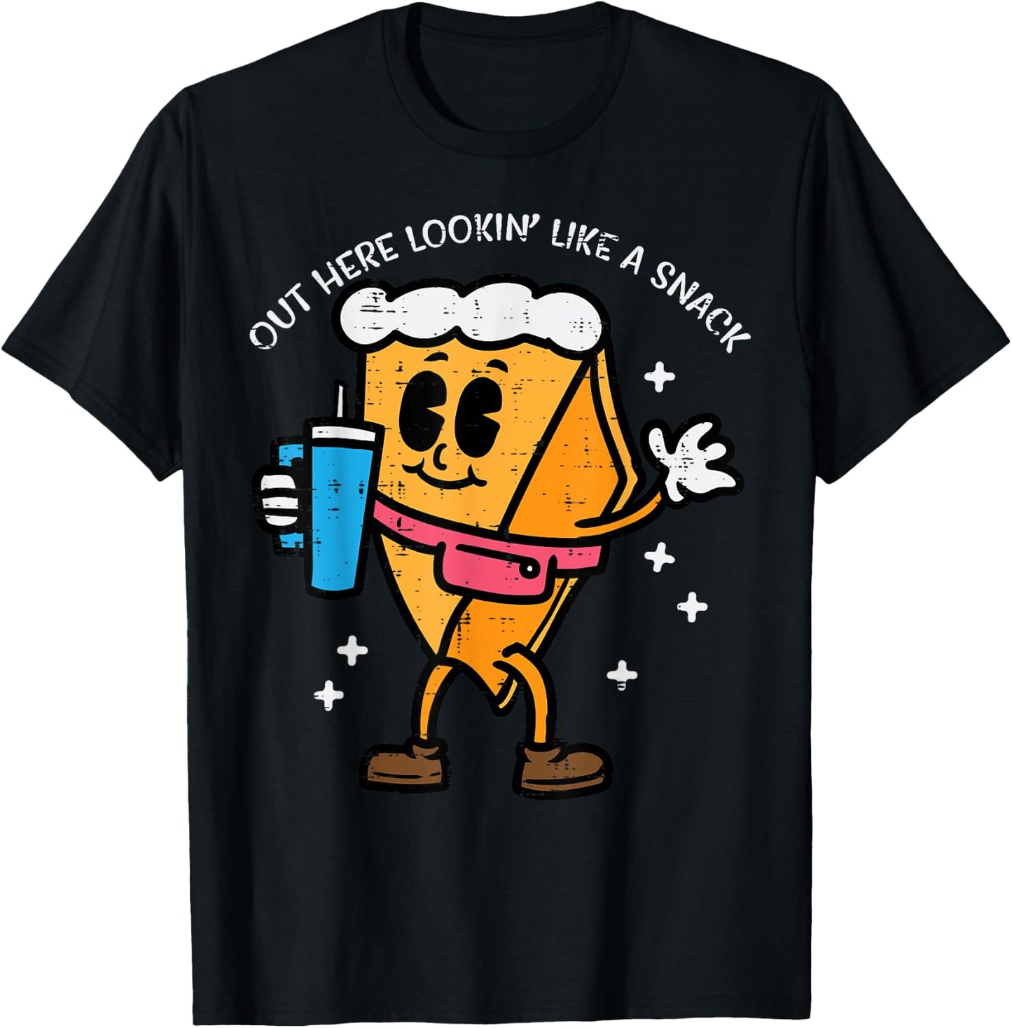 Thanksgiving Pumpkin Pie Lookin Like Snack Kids Men Women T-Shirt - T-Shirt | Black