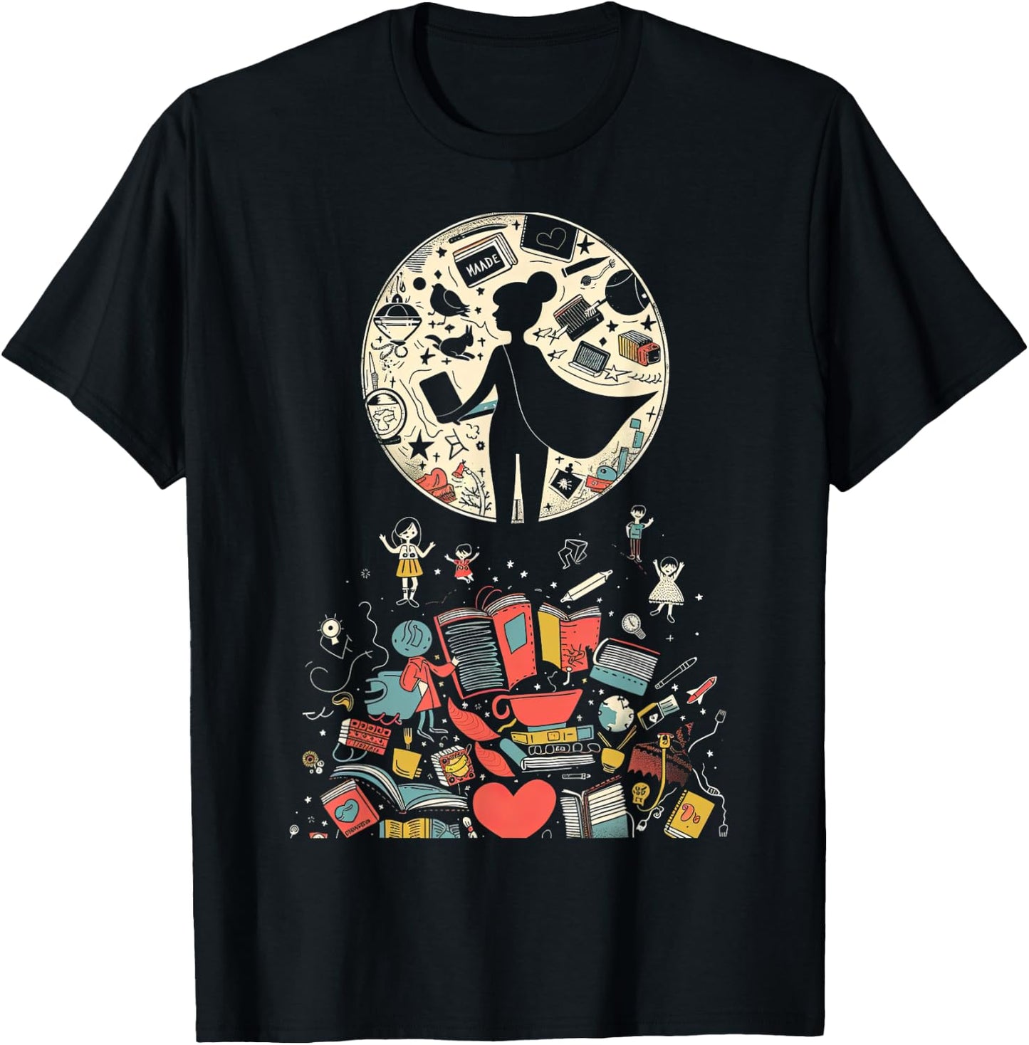 Superhero Mom T-Shirt - T-Shirt | Black