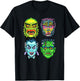 Retro Monster Horror Vampire Vintage Goon Face Retro-a-go-go T-Shirt - T-Shirt | Black