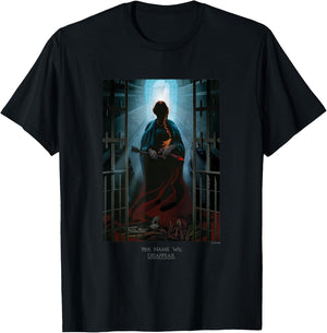 Game Of Thrones Sansa Stark Your Name Wil Disappear Poster T-Shirt - T-Shirt | Black