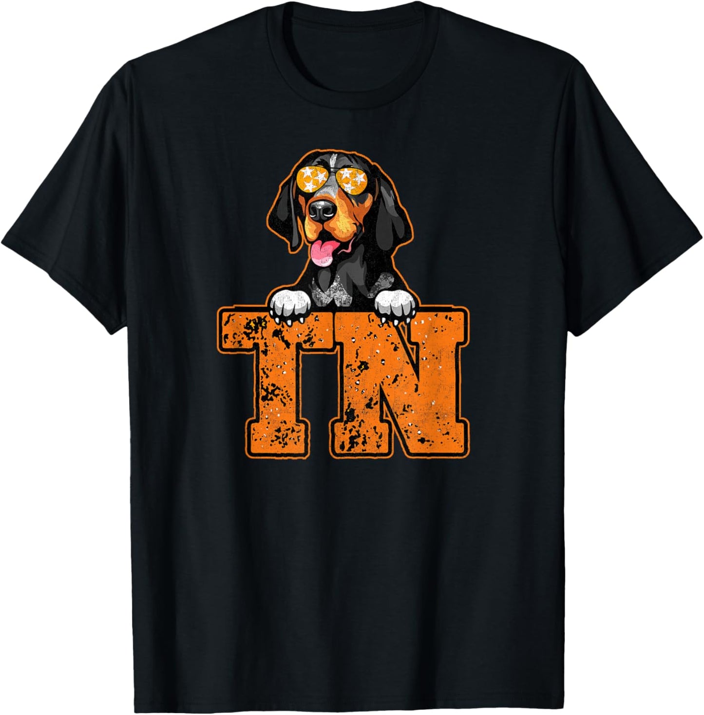 Tennessee Shirts. TN Vintage Men Women Girls Toddler Gift T-Shirt - T-Shirt | Black