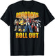 Transformers Retro Autobots Roll Out Group Shot T-Shirt - T-Shirt | Black