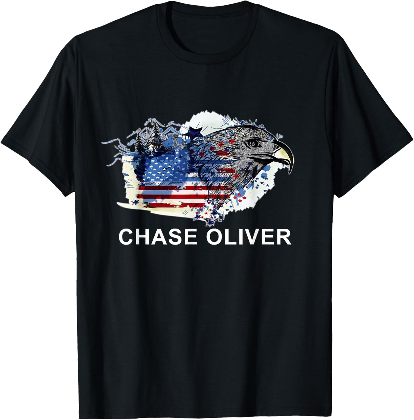 Chase Oliver 2024 Election T-Shirt - T-Shirt | Black