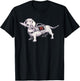 Battle Tribe “War Dog” Dachshund T-Shirt - T-Shirt | Black
