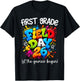 First Grade Field Day 2026 Let The Games Begin Teachers Kids T-Shirt - T-Shirt | Black