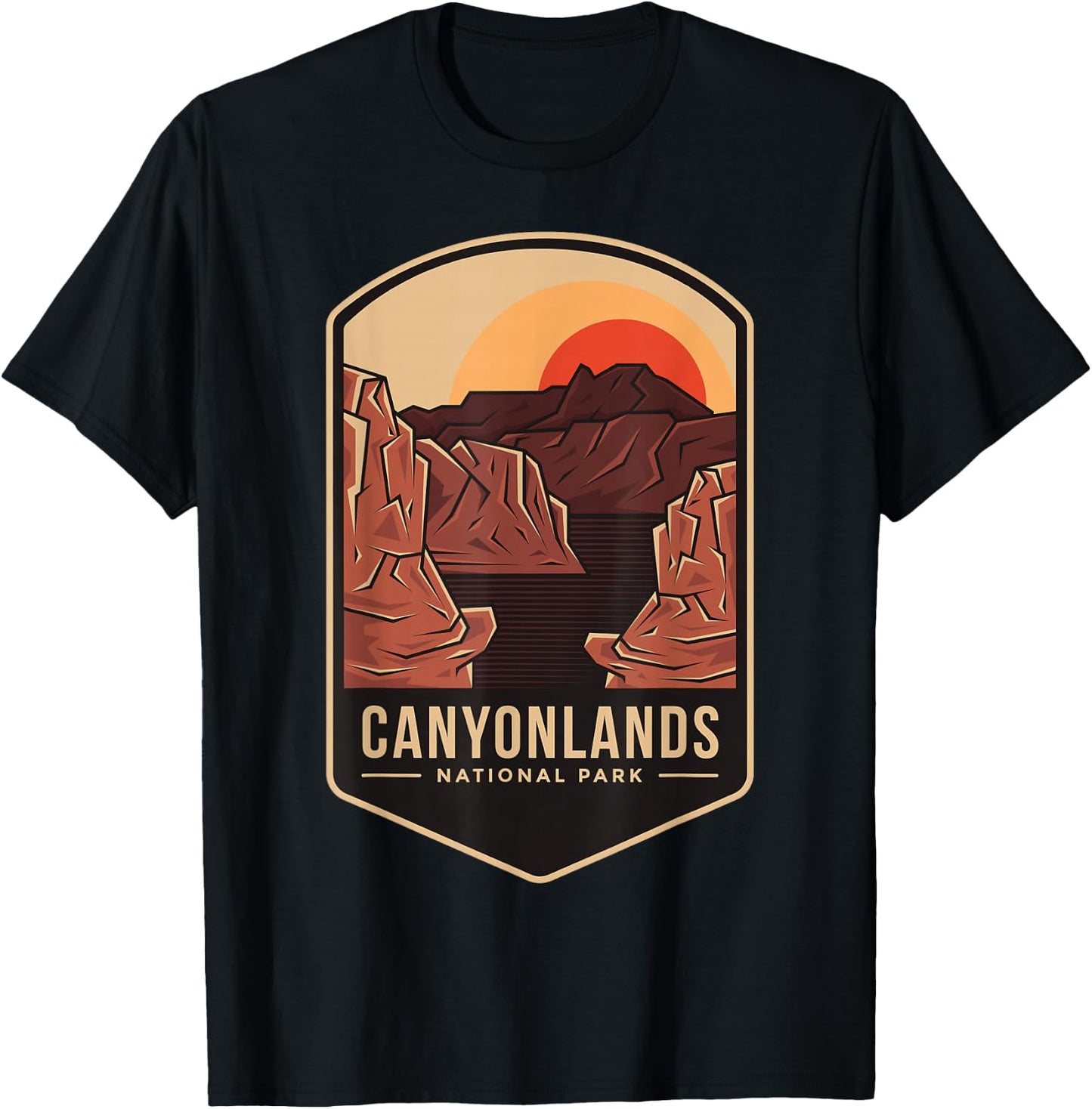 1964 Colorado Moab Utah Canyonlands National Park T-Shirt - T-Shirt | Black