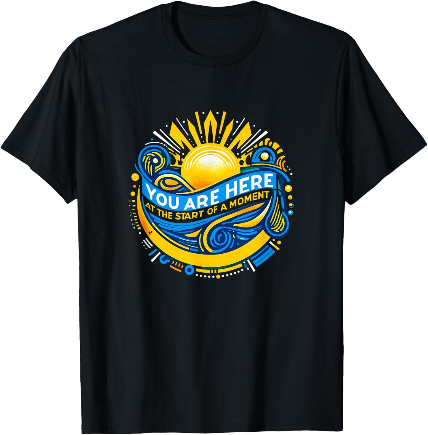 StageNotes You Are Here Come From Away Newfoundland Musical Theatre , Small, Black T-Shirt - T-Shirt | Black