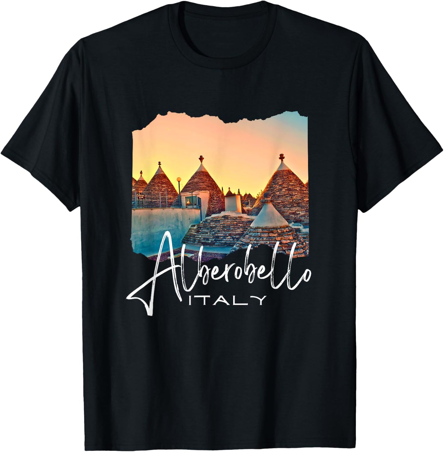 Alberobello T-Shirt - T-Shirt | Black