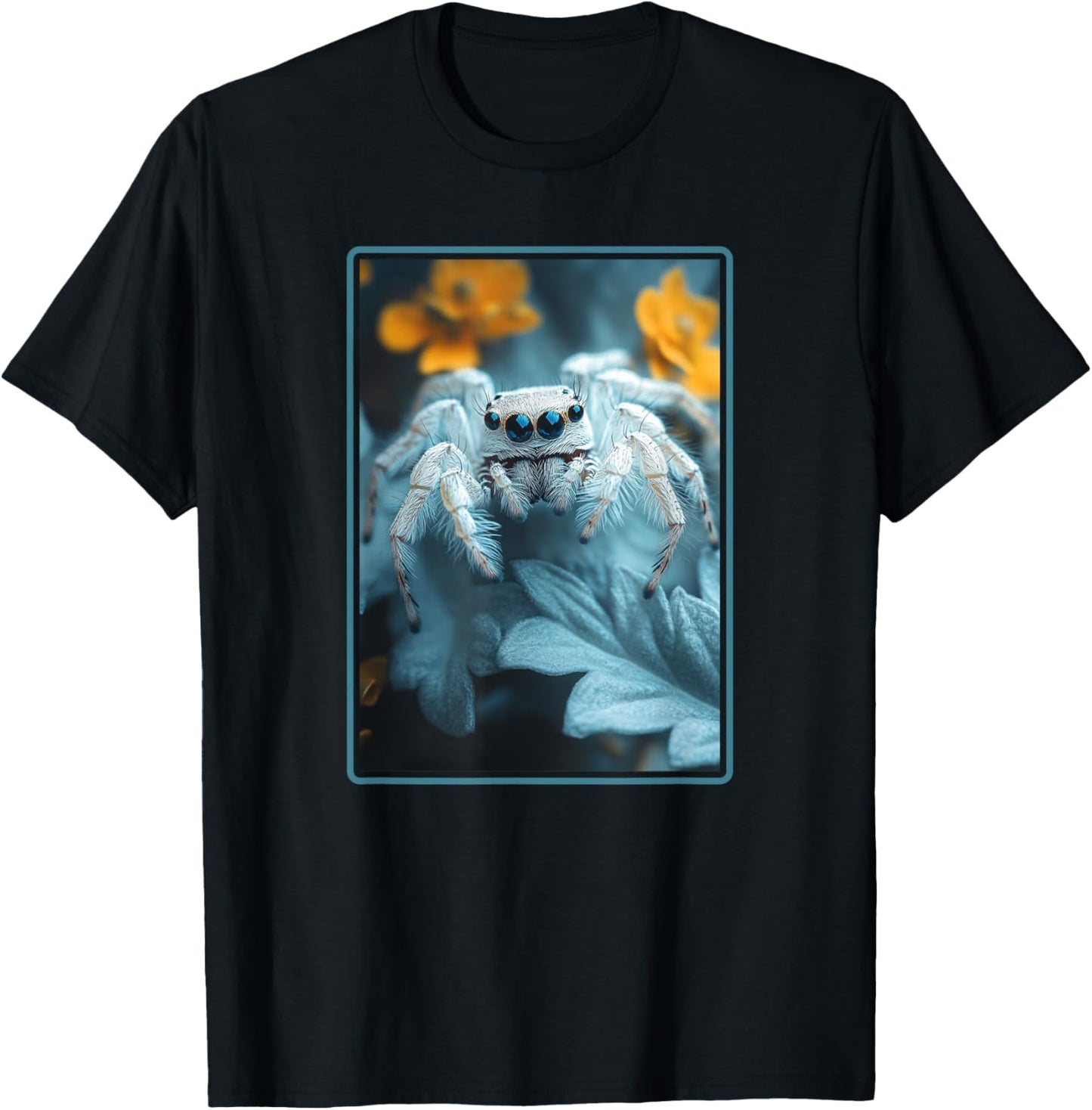 Jumping Spiders Jumping Spider T-Shirt - T-Shirt | Black