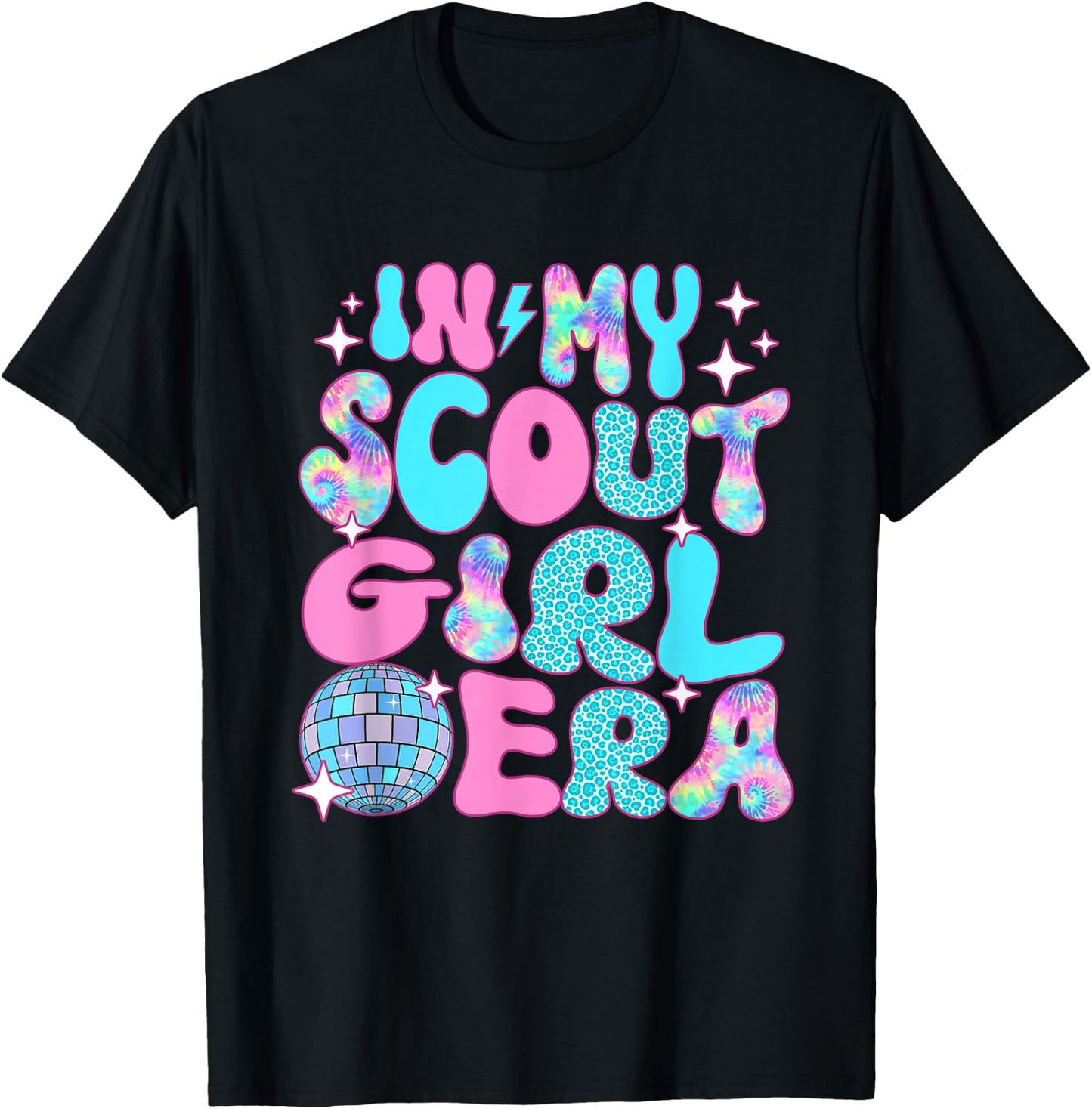 Disco In My Scout Girl Era T-Shirt - T-Shirt | Black