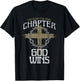 I've Read The Final Chapter God Wins Bible Christian Cross T-Shirt - T-Shirt | Black