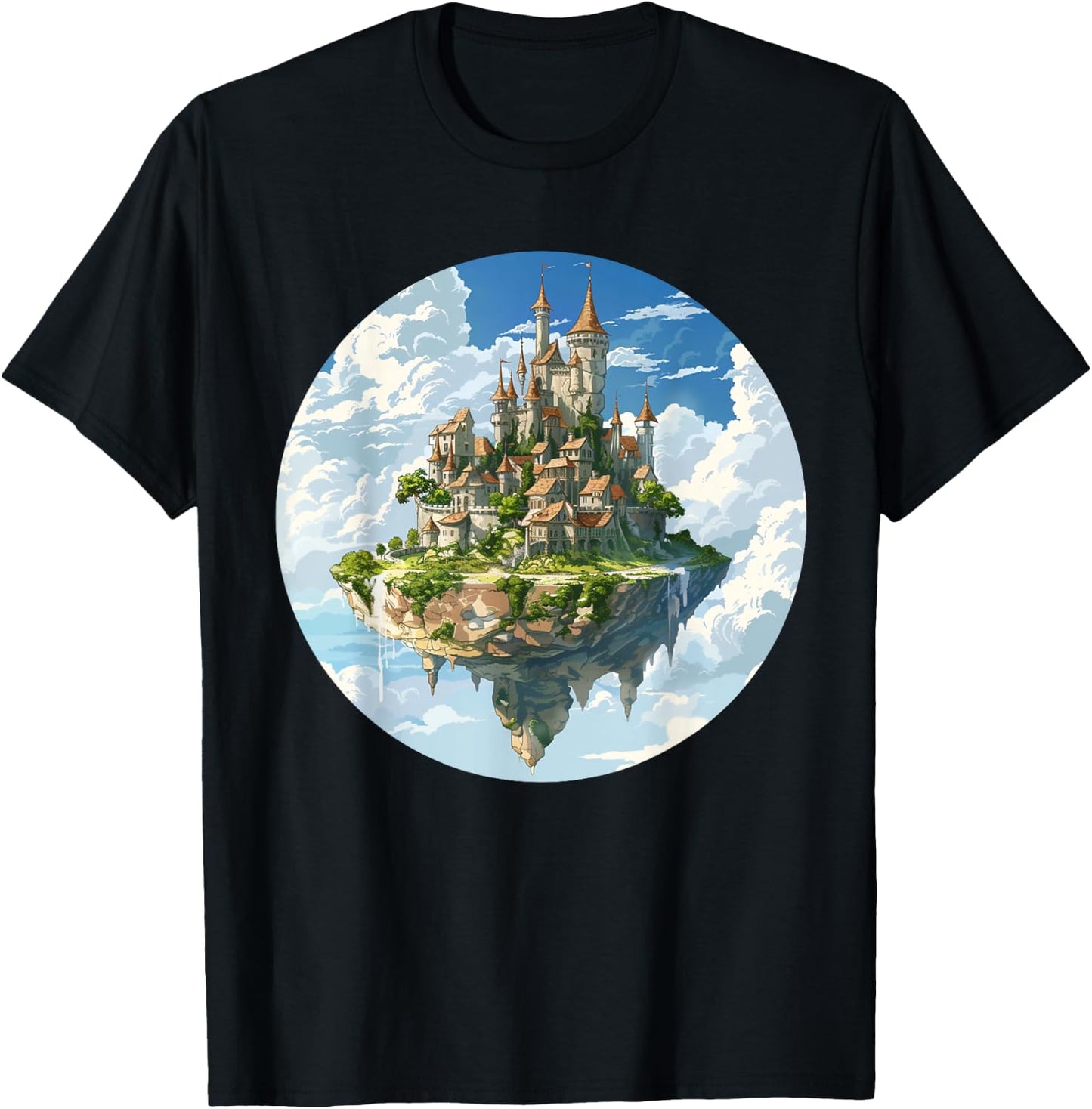 Nice Castle in the Sky Costume T-Shirt - T-Shirt | Black