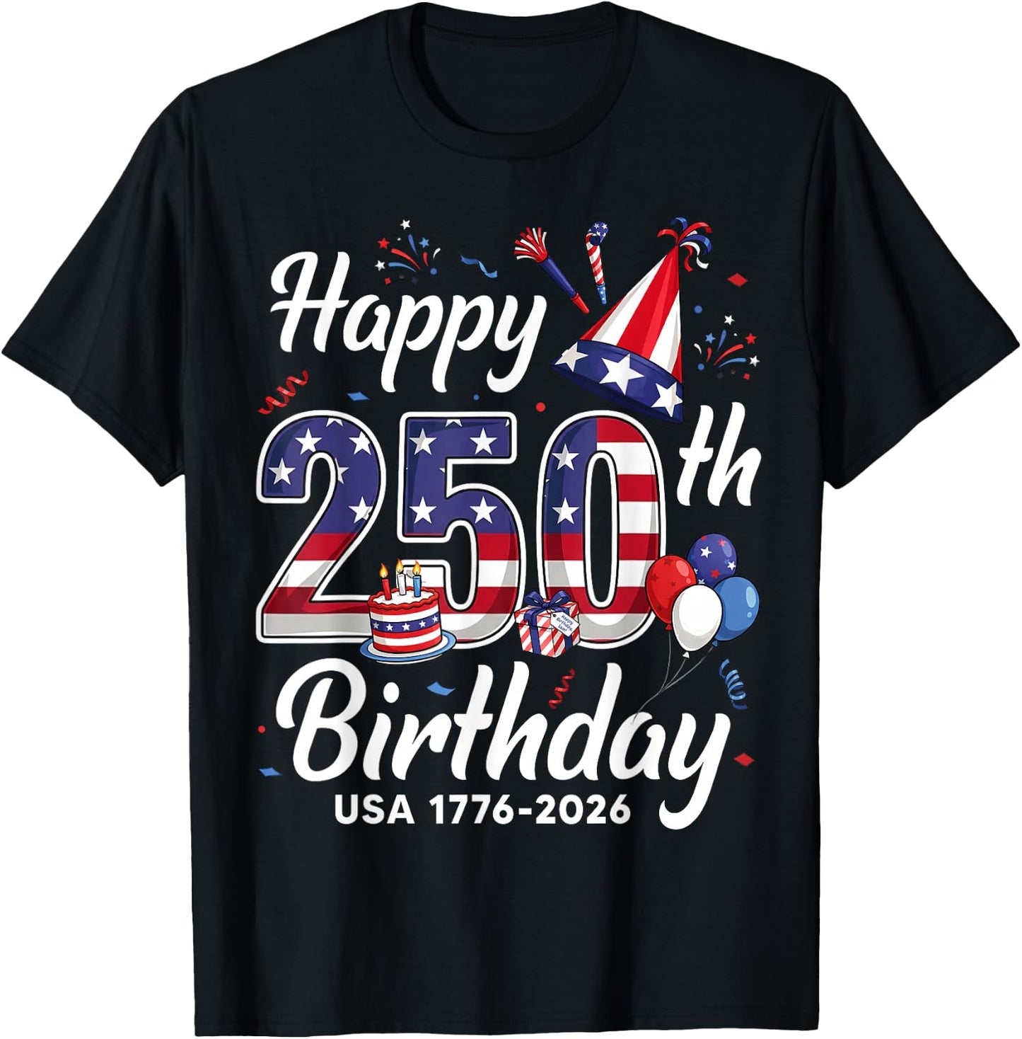Birthday T-Shirt - T-Shirt | Black