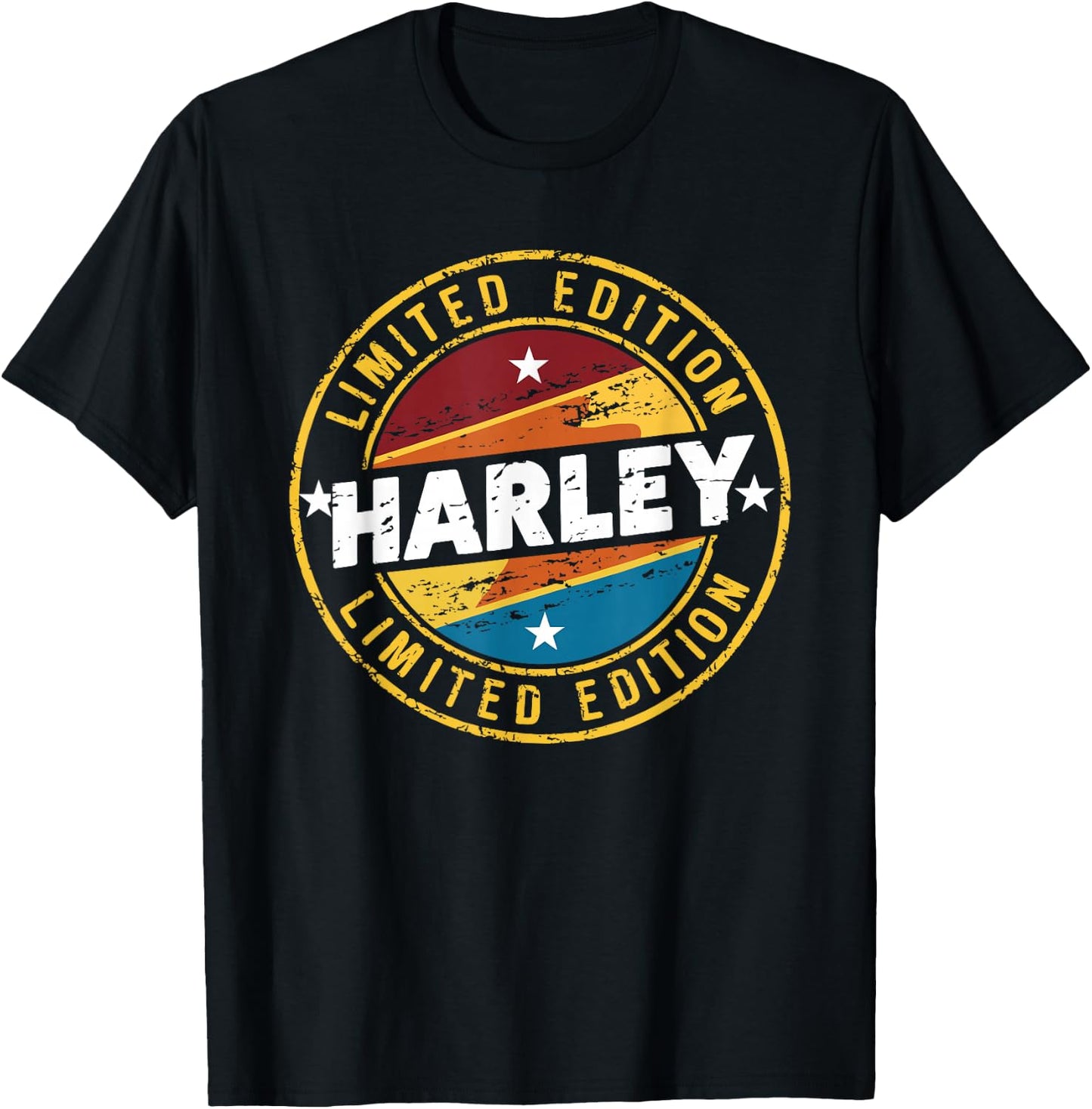 Vintage Harley Retro T-Shirt - T-Shirt | Black