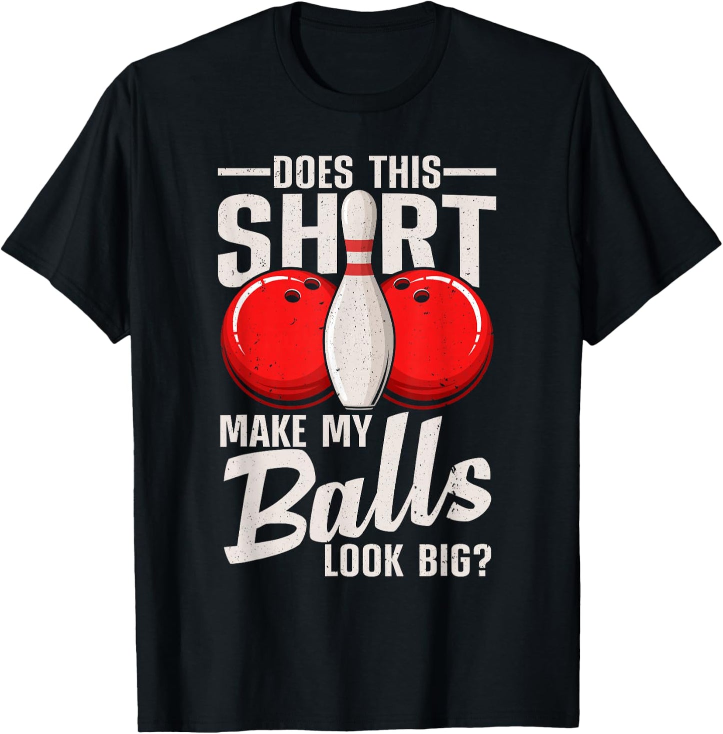 Cool Bowling Design Women Bowling Ball Sport Bowler T-Shirt - T-Shirt | Black