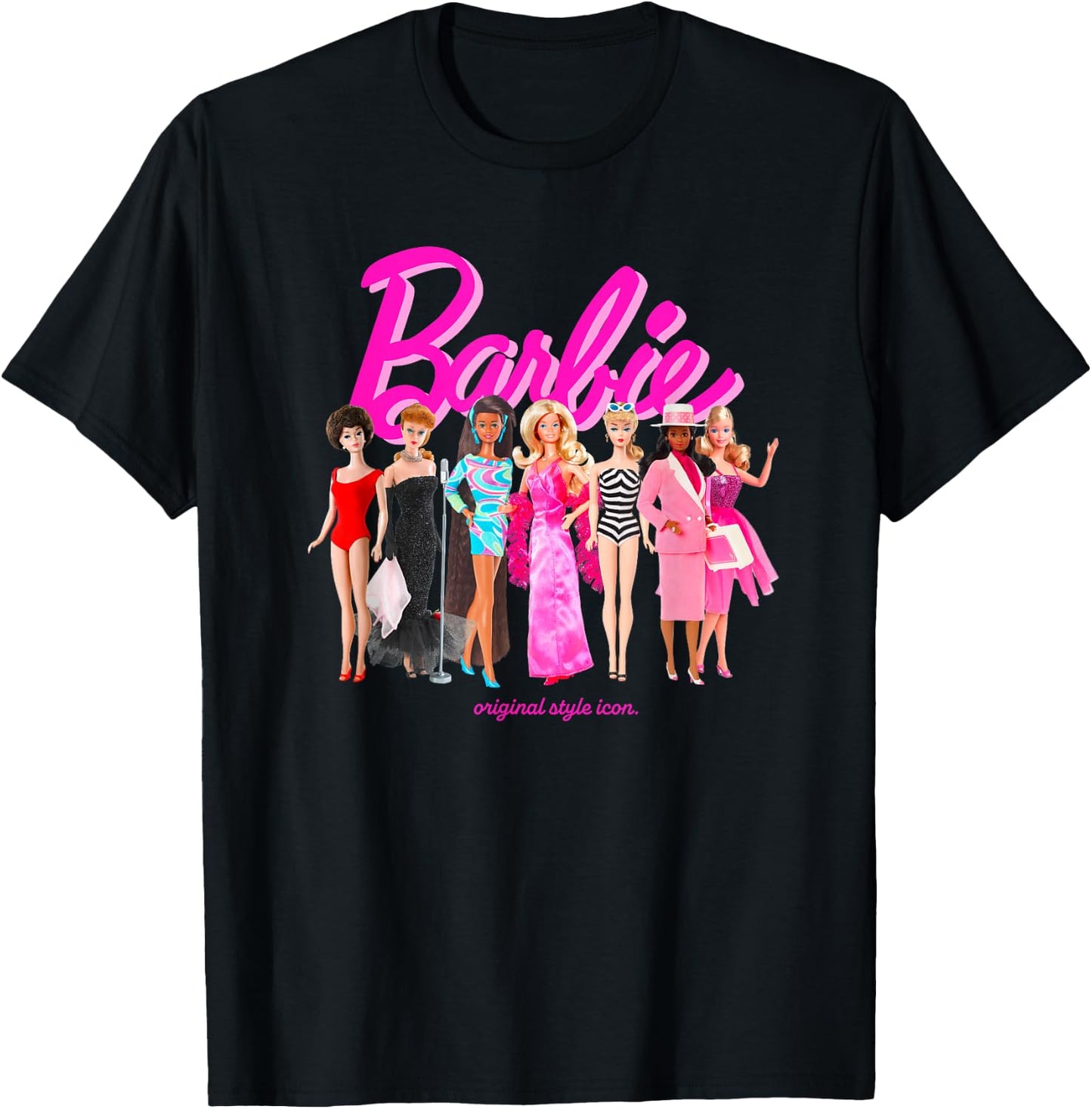 Barbie - Original Style Icon T-Shirt - T-Shirt | Black