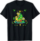 Minions Merry Christmas T-Shirt - T-Shirt | Black