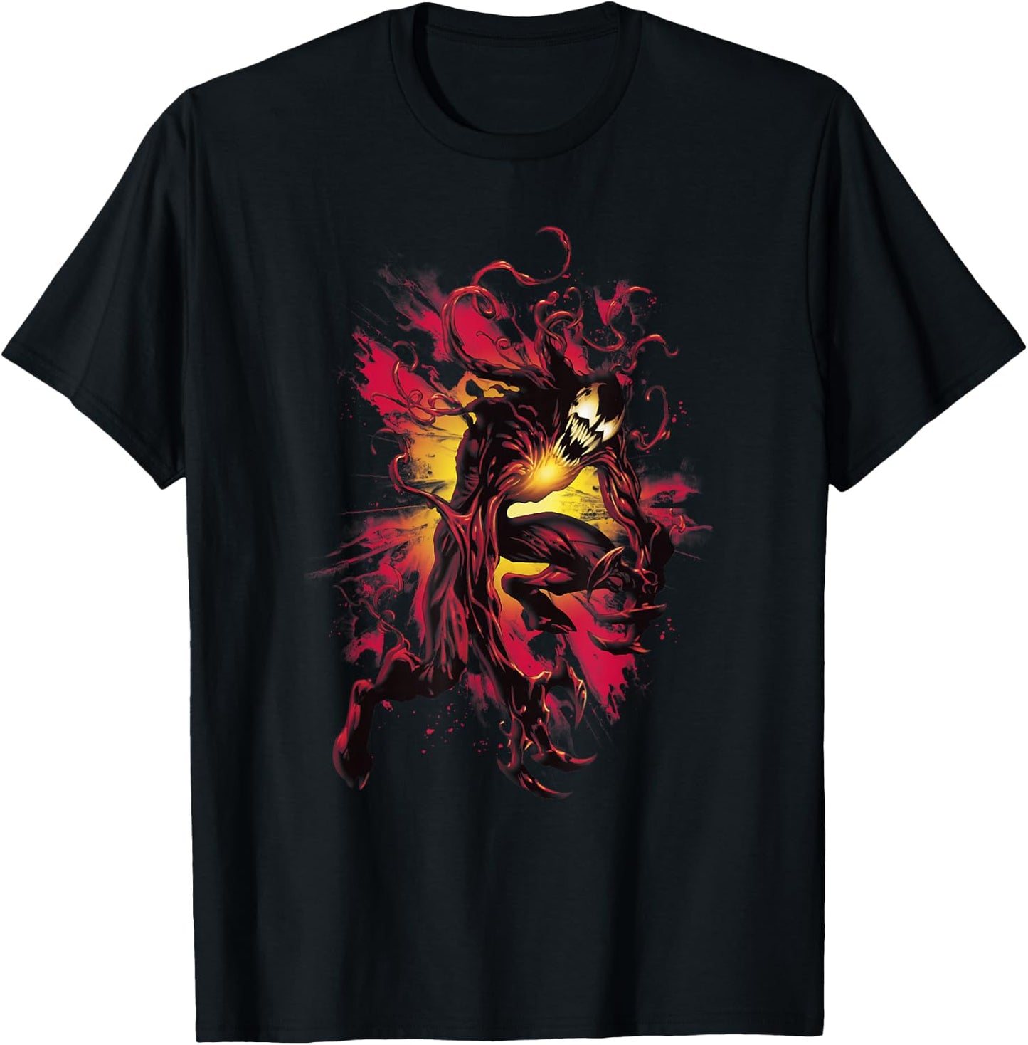 Marvel Comics Carnage Cletus Kasady Exploding Villain T-Shirt - T-Shirt | Black
