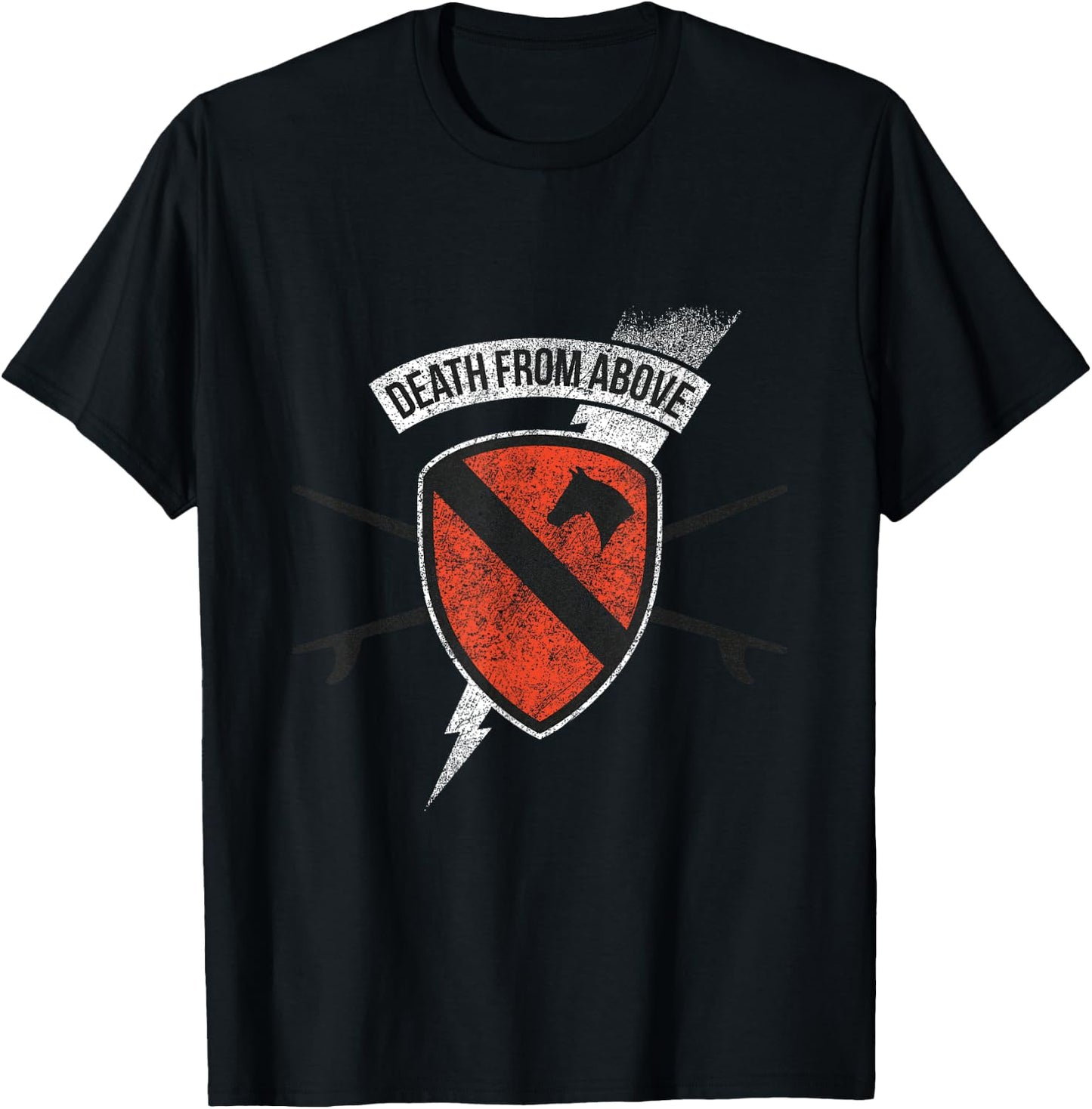 Death from above T-Shirt - T-Shirt | Black