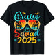 Cruise Squad 2025 Summer Vacation Matching Family Cruise T-Shirt - T-Shirt | Black