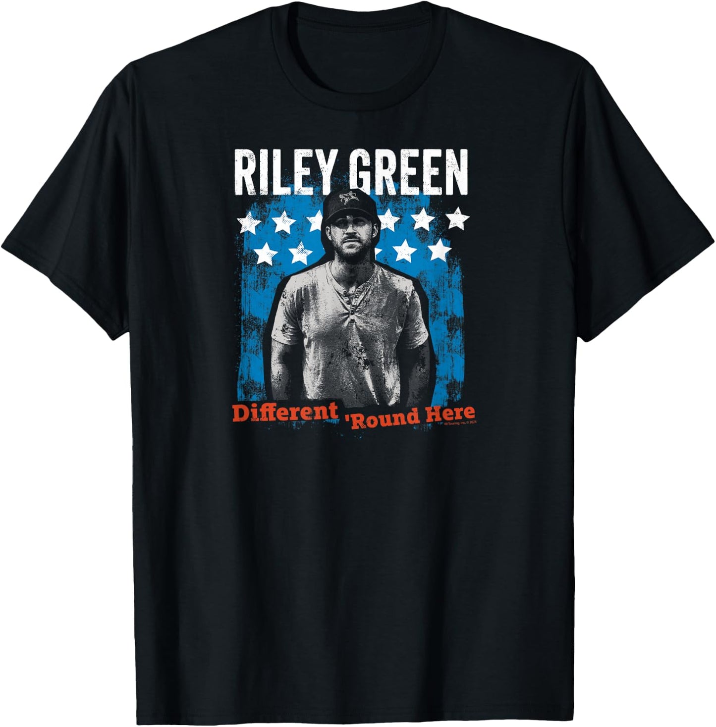 Riley Green - It's Different here T-Shirt - T-Shirt | Black