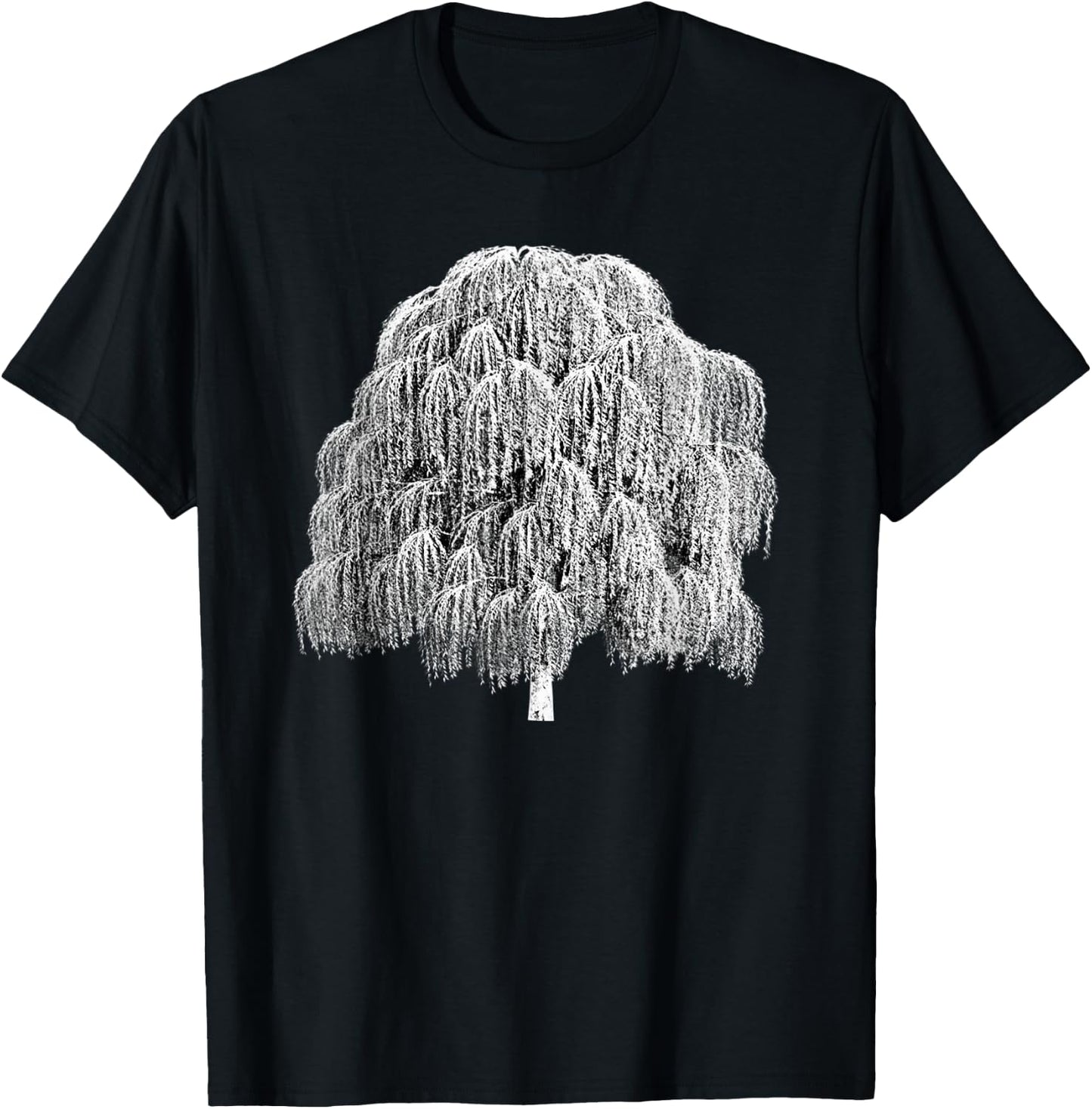 Weeping Willow Tree Arbor Day Shirts T-Shirt - T-Shirt | Black
