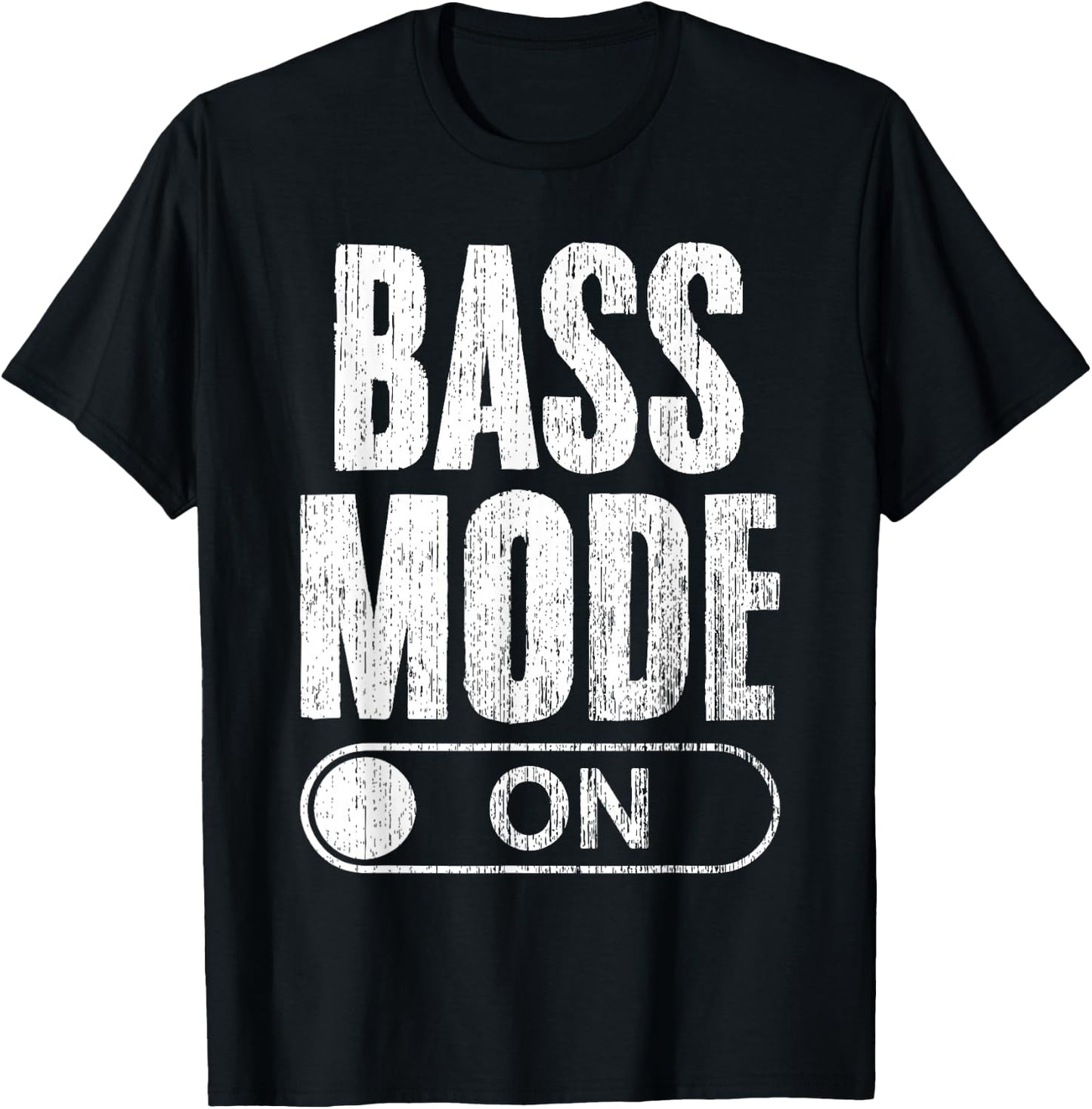 Bass Mode On Funny Music Director Choir Singer Choir Member T-Shirt - T-Shirt | Black