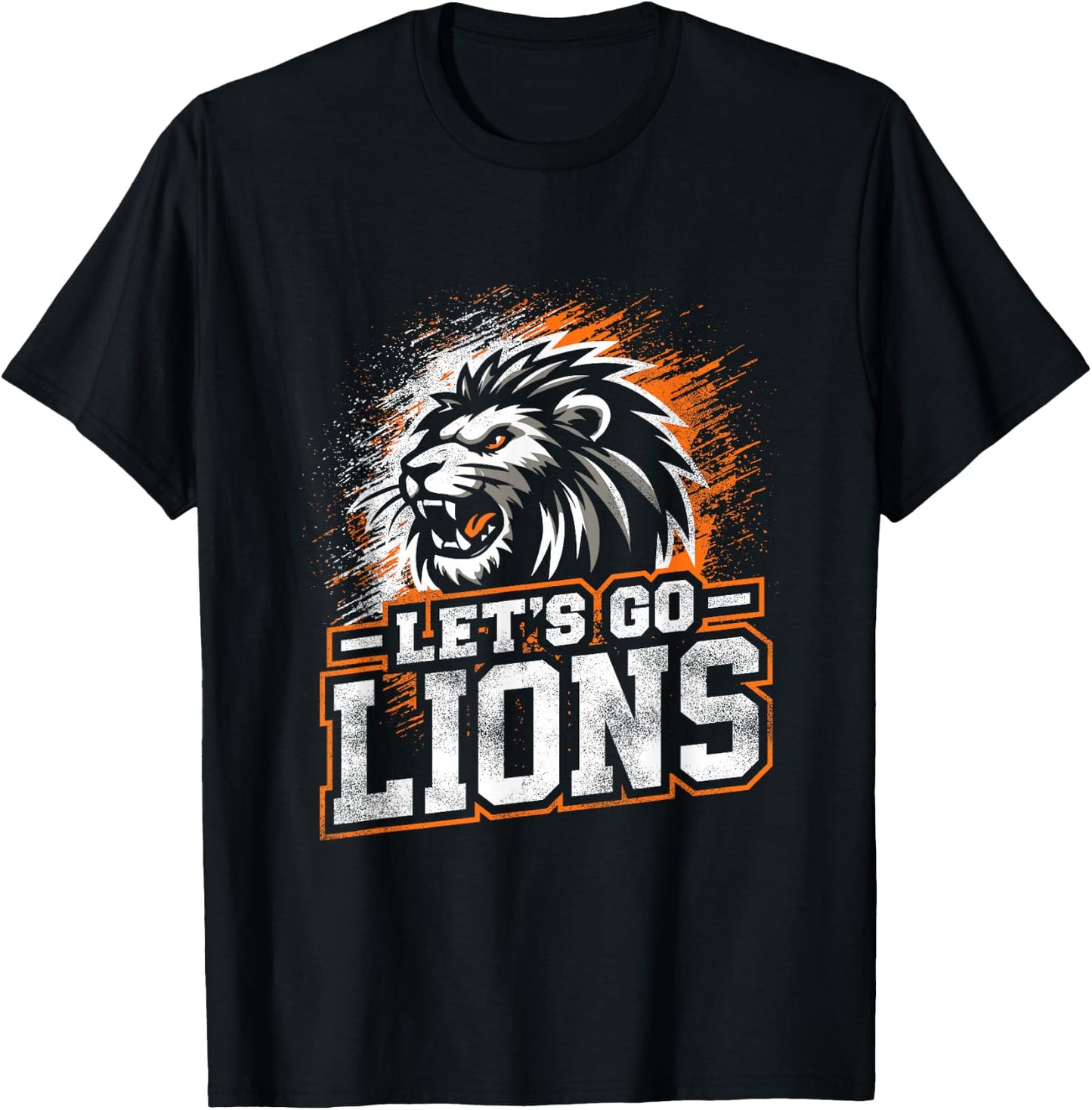 Carterville Lions - Pride of the Lions! T-Shirt - T-Shirt | Black