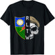 75th Ranger Regiment Skull Unit Crest RLTW Beret Veteran T-Shirt - T-Shirt | Black
