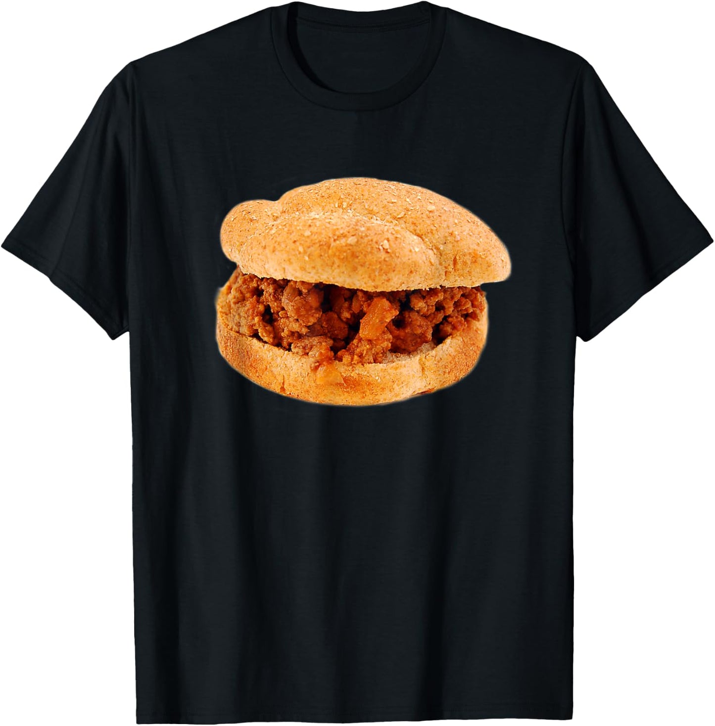 Funny Sloppy Joe beef sandwich lover Halloween costume food T-Shirt - T-Shirt | Black