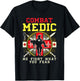 Combat Medic First Aid Field Medic Military T-Shirt - T-Shirt | Black