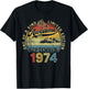50th Birthday Gifts September 1974 50 year Old Bday T-Shirt - T-Shirt | Black