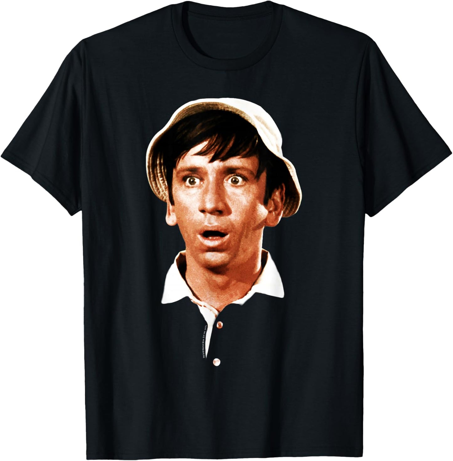 Gilligan's Island Gilligan's Head T-Shirt - T-Shirt | Black