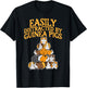 Easily Distracted By Guinea Pigs Funny Cavy Men Women Kids T-Shirt - T-Shirt | Black