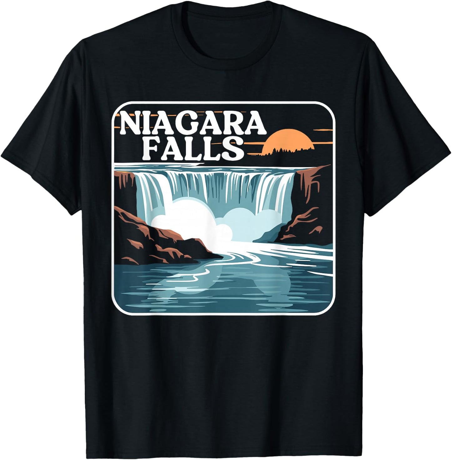 Niagara Falls T-Shirt - T-Shirt | Black
