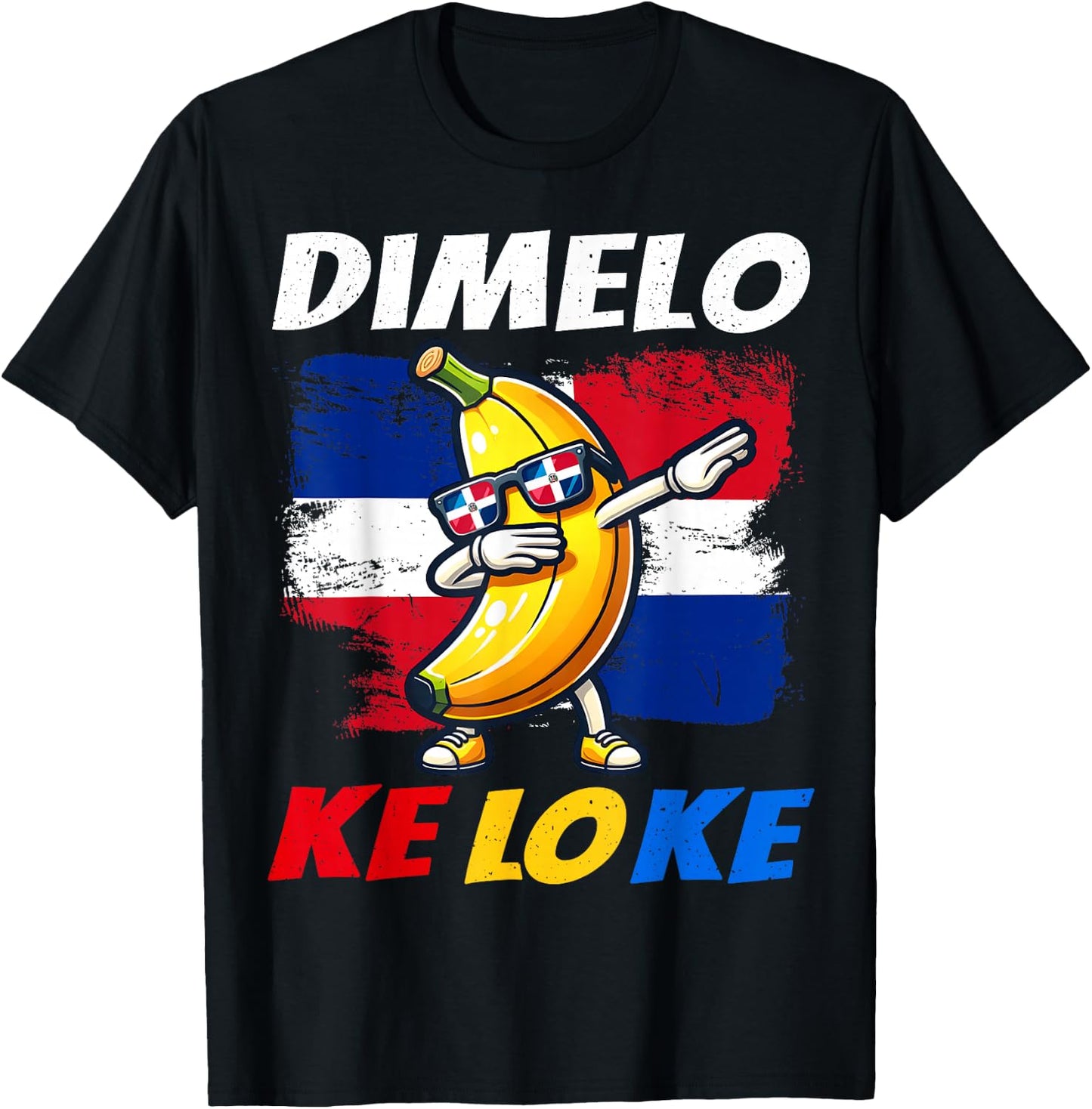Dimelo Ke Lo Ke Dominican Republic Platano for Kids T-Shirt - T-Shirt | Black