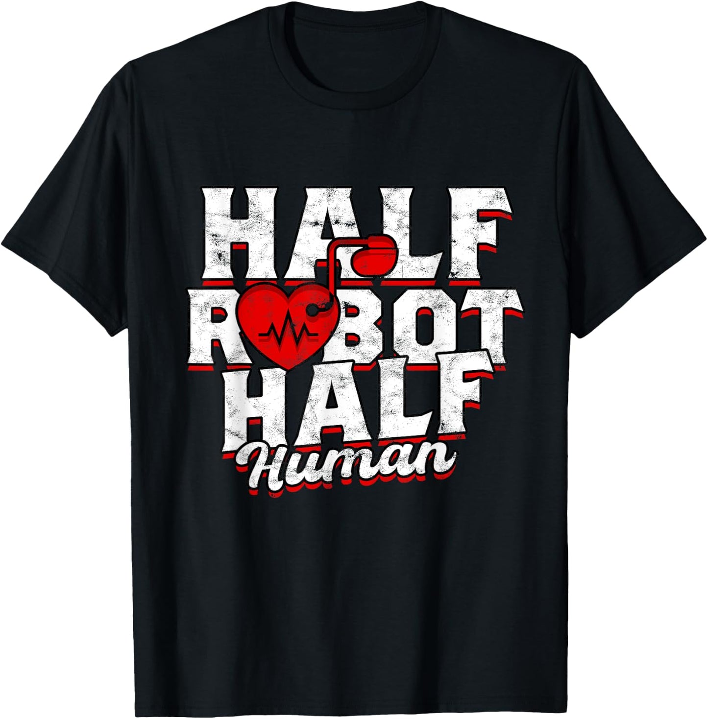 Pacemaker Heart Surgery Cardiac Pace Maker Pacemaker T-Shirt - T-Shirt | Black