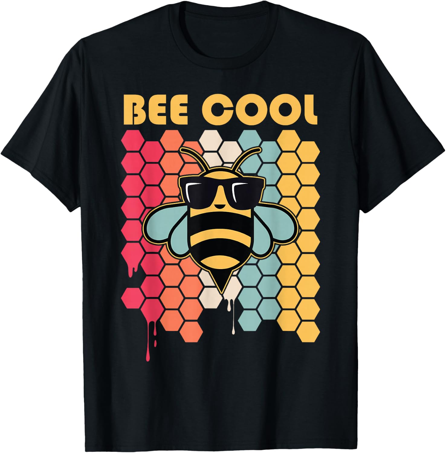 Boy Bee-Shirt Kids Toddler Lover Bumble BumbleBee Bee Cool T-Shirt - T-Shirt | Black