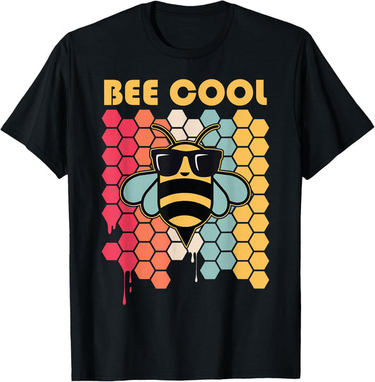 Boy Bee-Shirt Kids Toddler Lover Bumble BumbleBee Bee Cool T-Shirt - T-Shirt | Black