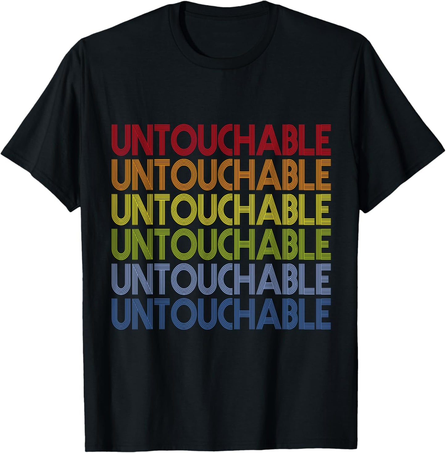 Gaming Gym Untouchable Retro T-Shirt - T-Shirt | Black