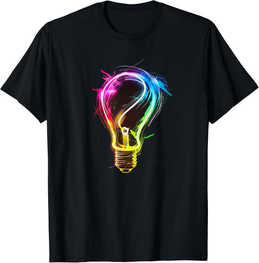 Nice Light Bulb Costume T-Shirt - T-Shirt | Black