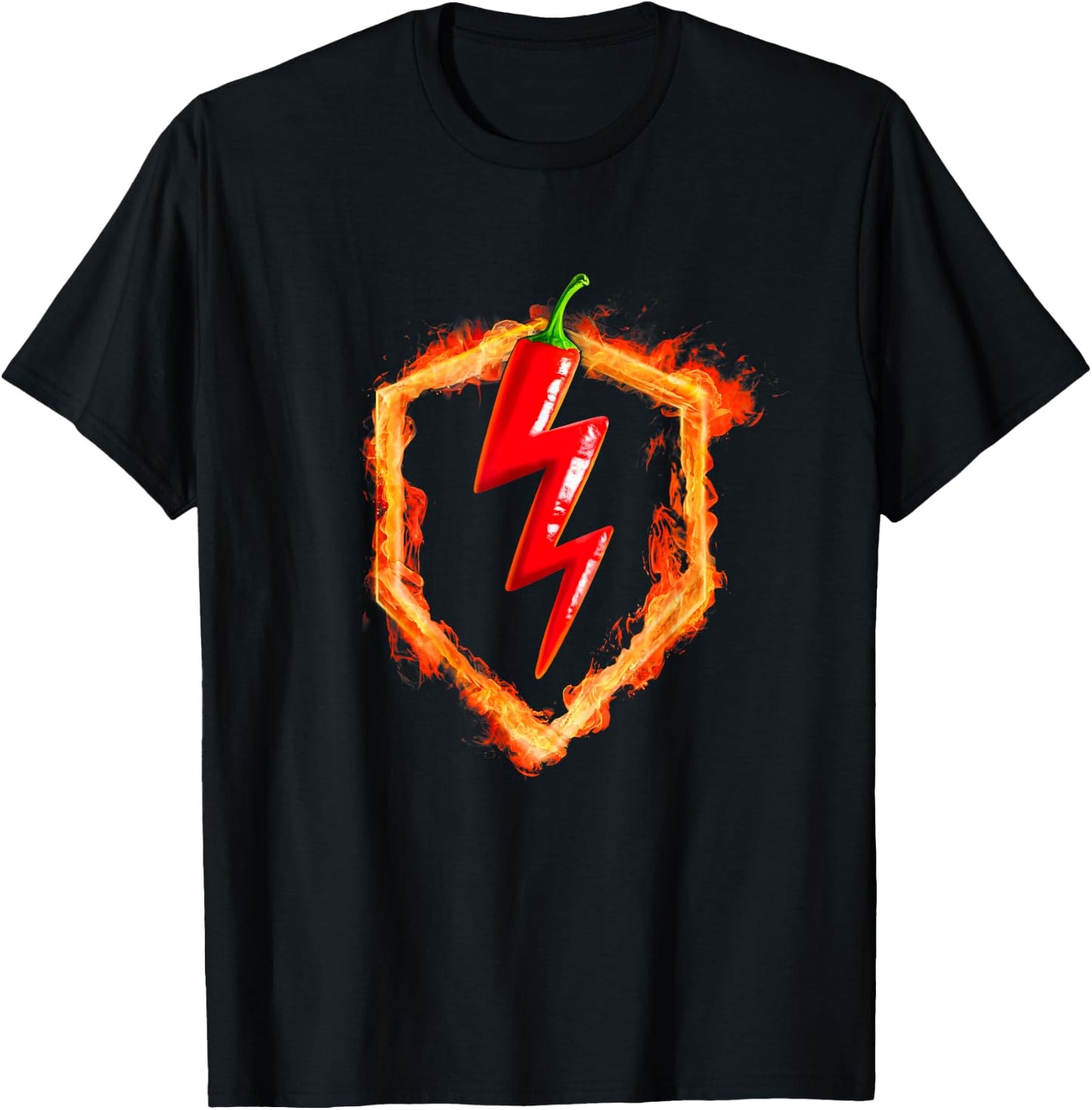 World of Tanks Blitz Hot Chili Pepper T-Shirt - T-Shirt | Black
