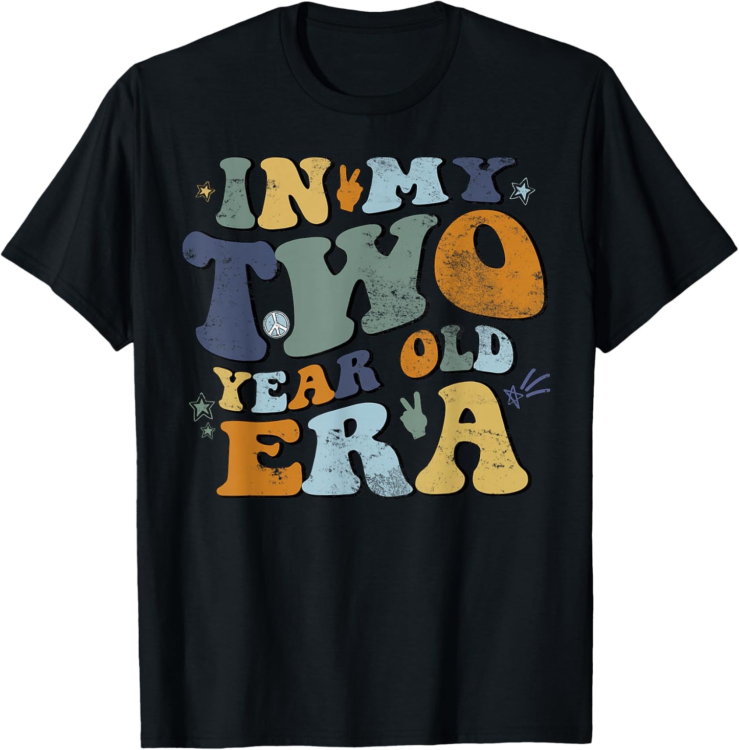 In My Two Year Old Era T-Shirt - T-Shirt | Black