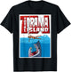 Total Drama Island Shark Logo T-Shirt - T-Shirt | Black